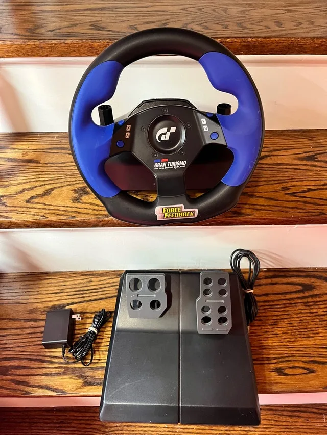 Ps2 Gran Turismo Force Feedback Wheel