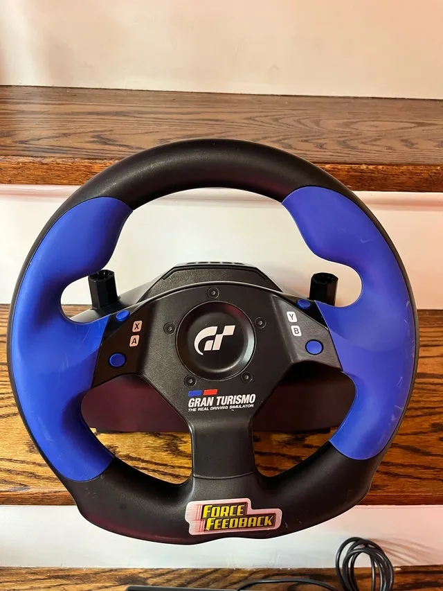 Ps2 Gran Turismo Force Feedback Wheel image indicator(2)