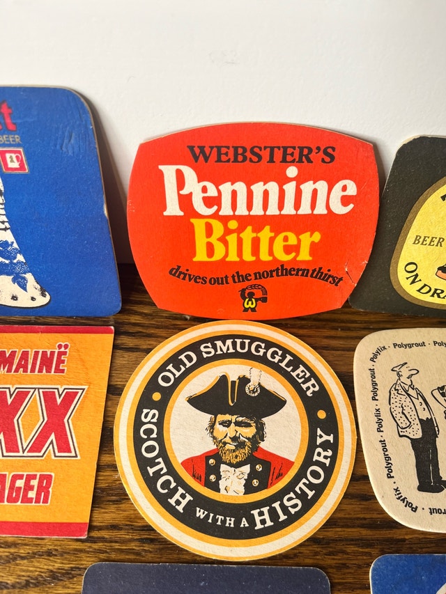 Vintage Beer Coasters - photo 3