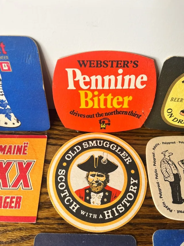 Vintage Beer Coasters image indicator(3)