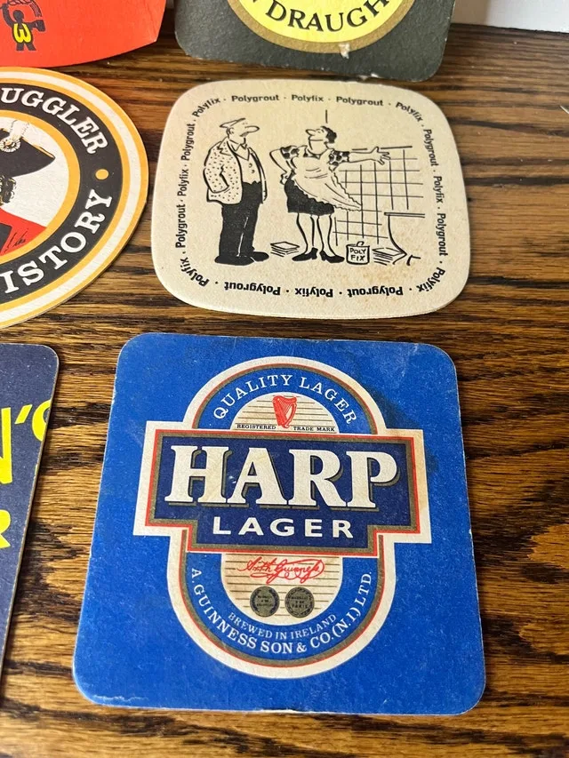 Vintage Beer Coasters image indicator(5)