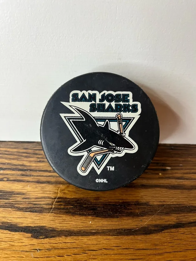 San Jose Sharks NHL Hockey Puck