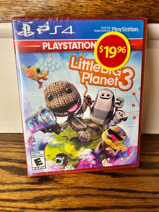 Little Big Planet 3 PS4 Game New