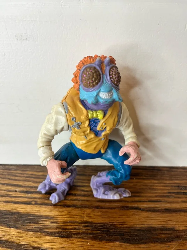TMNT Baxter Stockman Vintage Loose Action Figure 1989 Playmates
