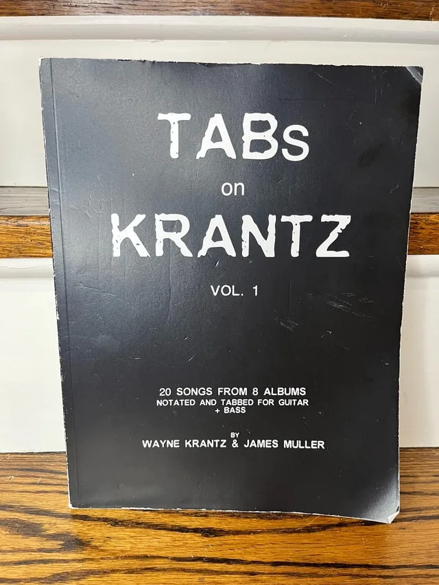 Wayne Krantz music book for jazz guitar