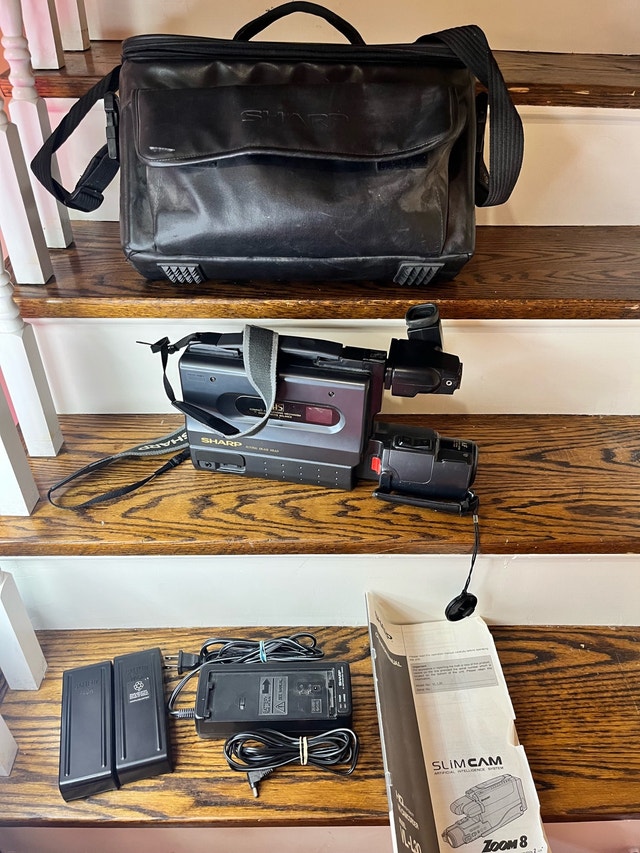 Sharp VL-L30 Camcorder As Is for parts or repair