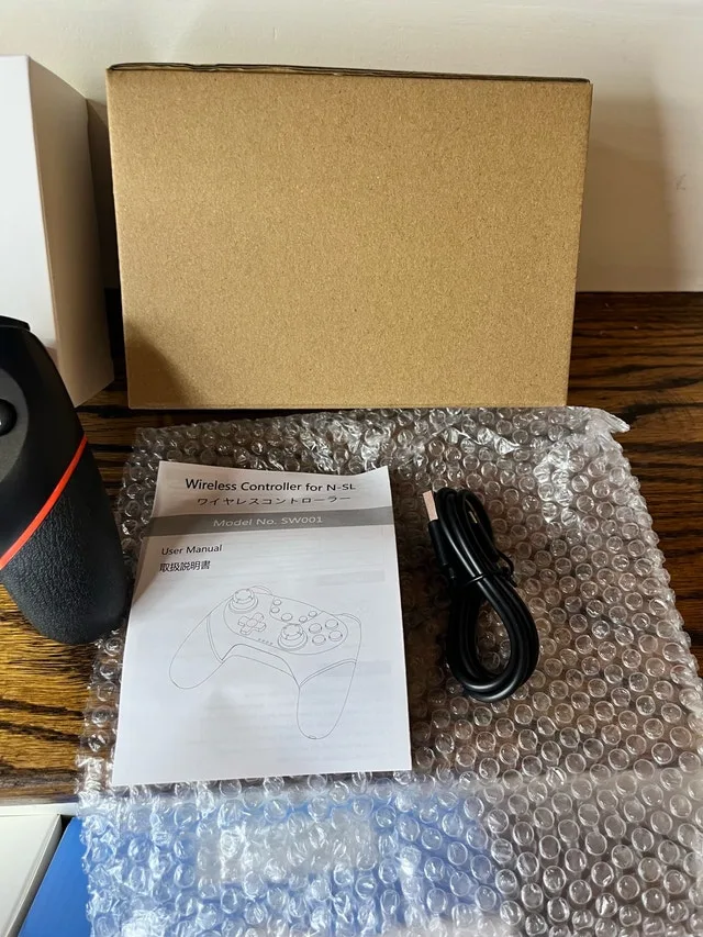 Wireless Controller for Nintendo switch and PC image indicator(4)