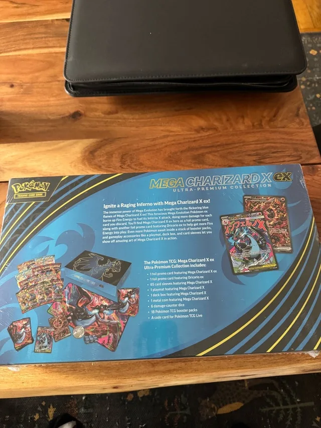 MEGA CHARIZARD X EX ULTRA-PREMIUM COLLECTION SEALED image indicator(2)
