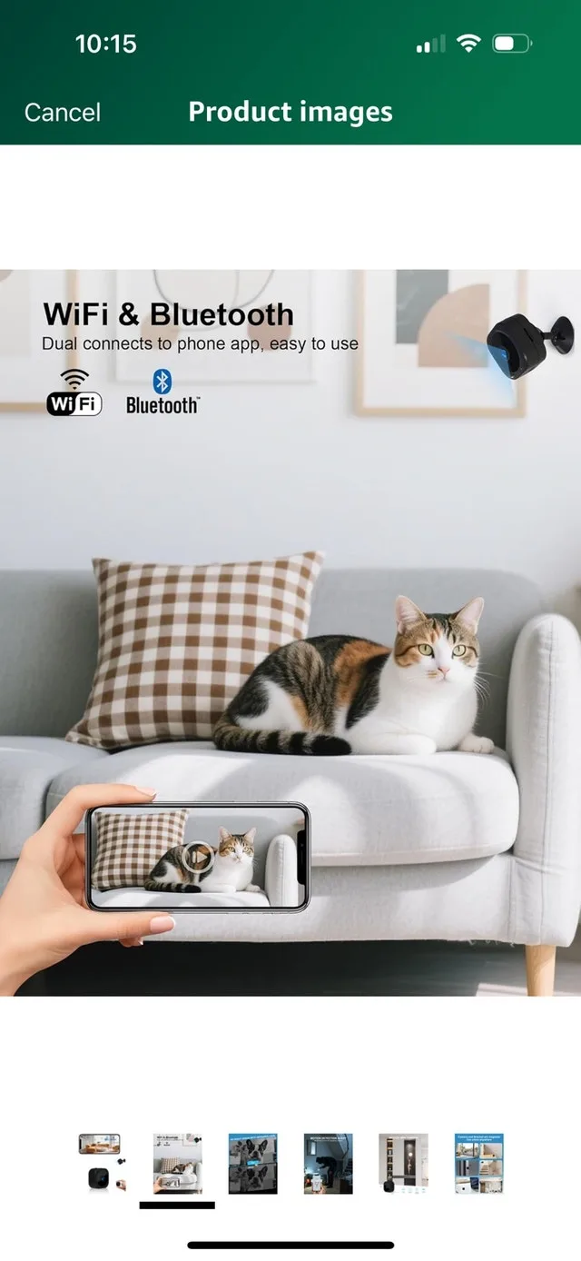 Mini Security Camera image indicator(3)