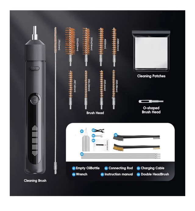 Electric Gun Cleaning Kit - photo 3