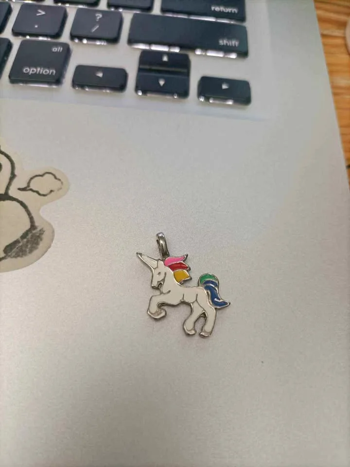 ‼️NEED GONE ASAP‼️Sterling Silver Unicorn Pendant thumbnail