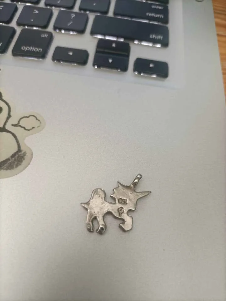 ‼️NEED GONE ASAP‼️Sterling Silver Unicorn Pendant image indicator(2)