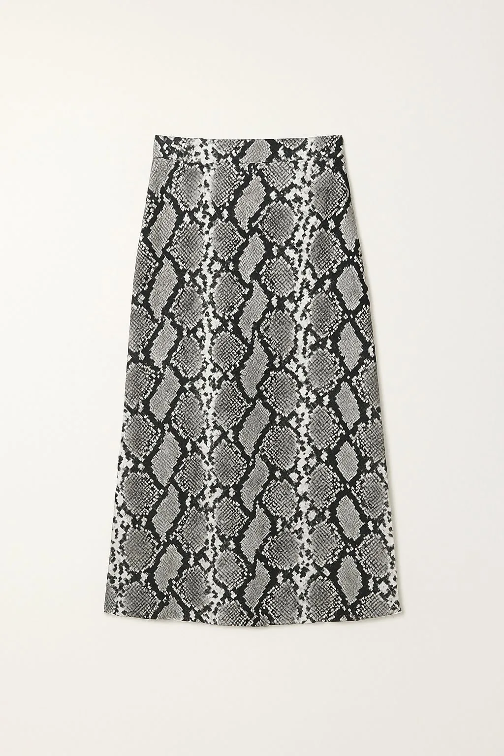 Ashley Blue snake-print midi skirt - size Medium