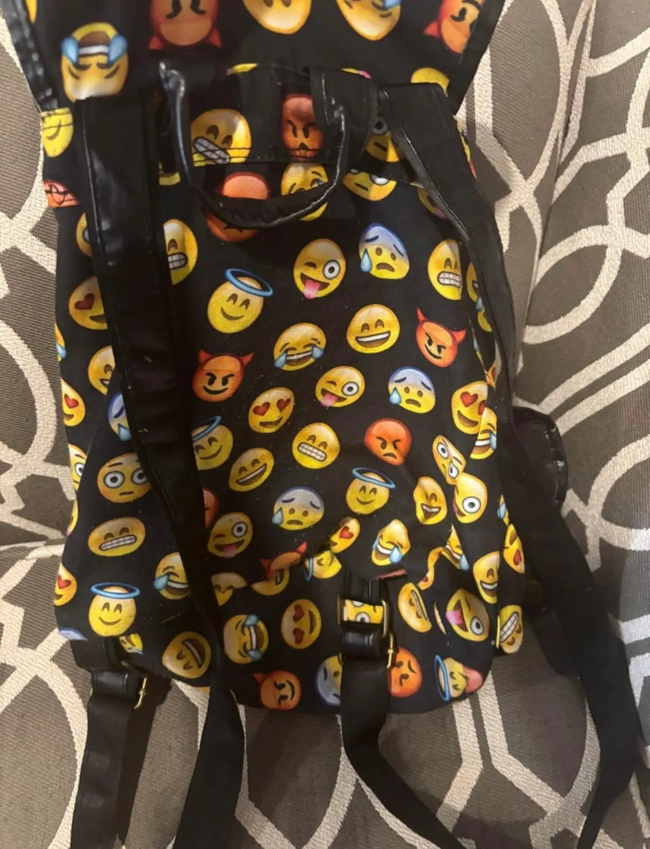 Emoji Print Backpack image indicator(2)