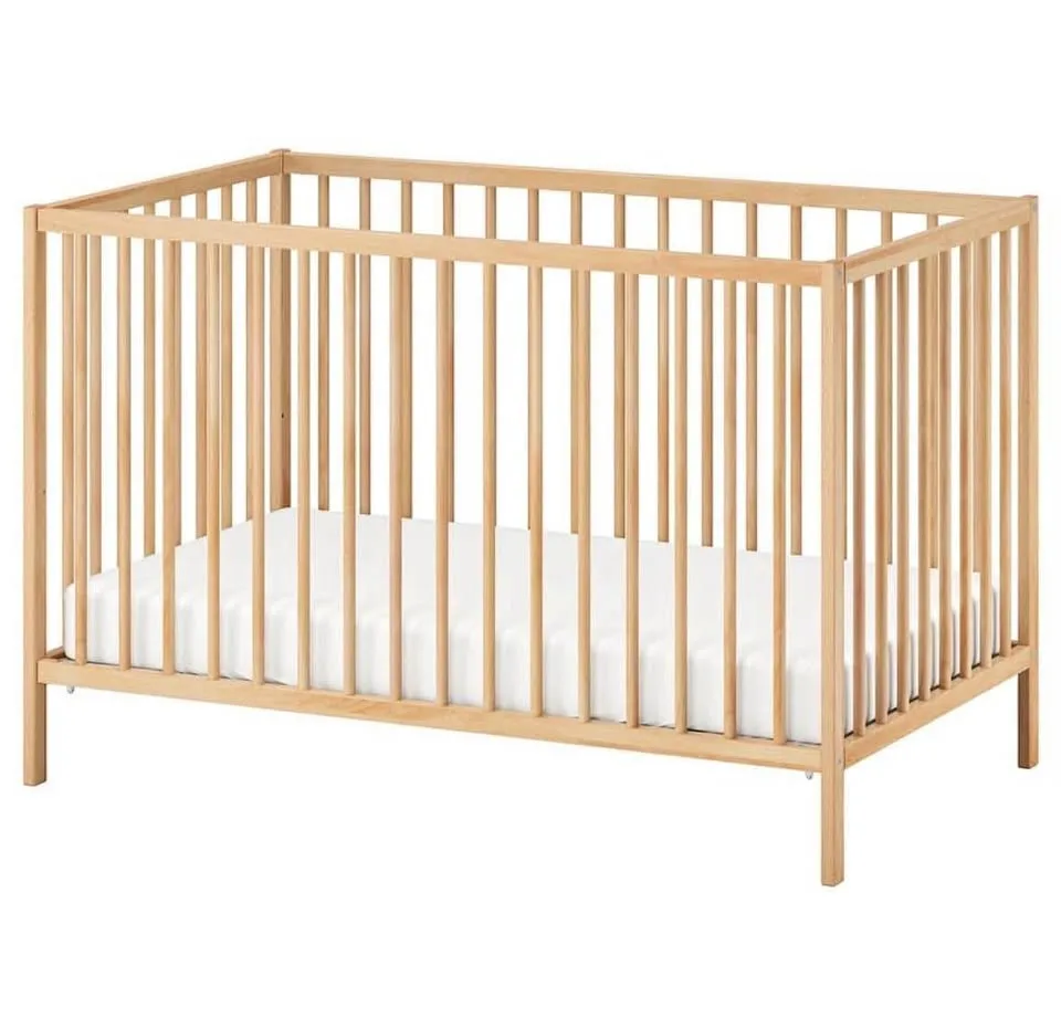 Ikea Crib with 2 Mattress