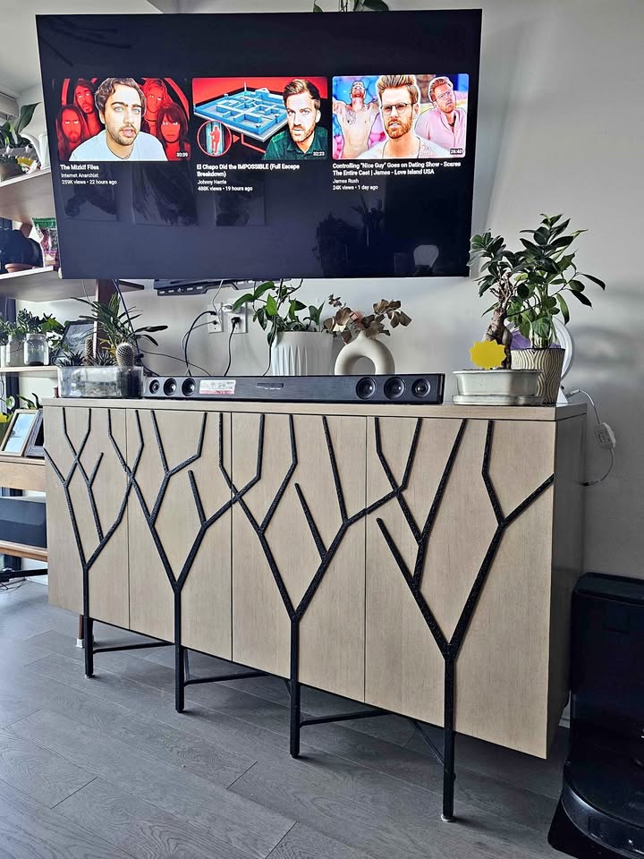 Melange 64.75" W TV Stand - Media Console Table