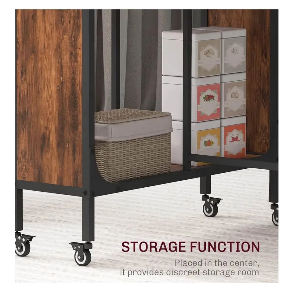 51" Folding Dining Table for 6 - Rustic image indicator(5)