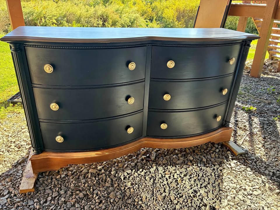 Solid Wood 6 drawer dresser