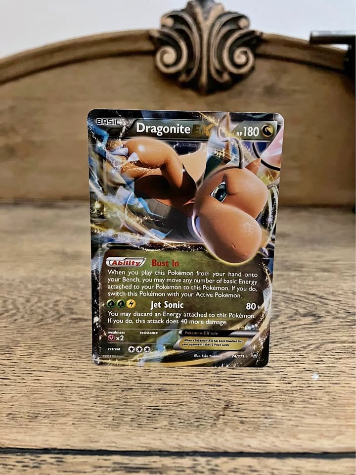 Dragonite EX 74/111 XY-Furious Fists Holo Ultra Rare Pokemon TCG