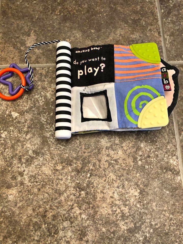 Baby Cloth Book with Sounds and Touch/Feel