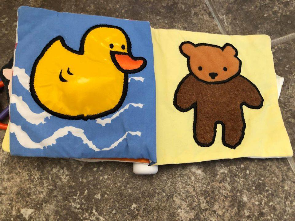 Baby Cloth Book with Sounds and Touch/Feel - photo 2