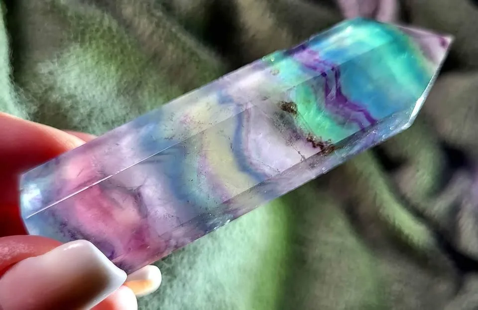 Crystals - Fluorite Towers - Many Colors image indicator(7)