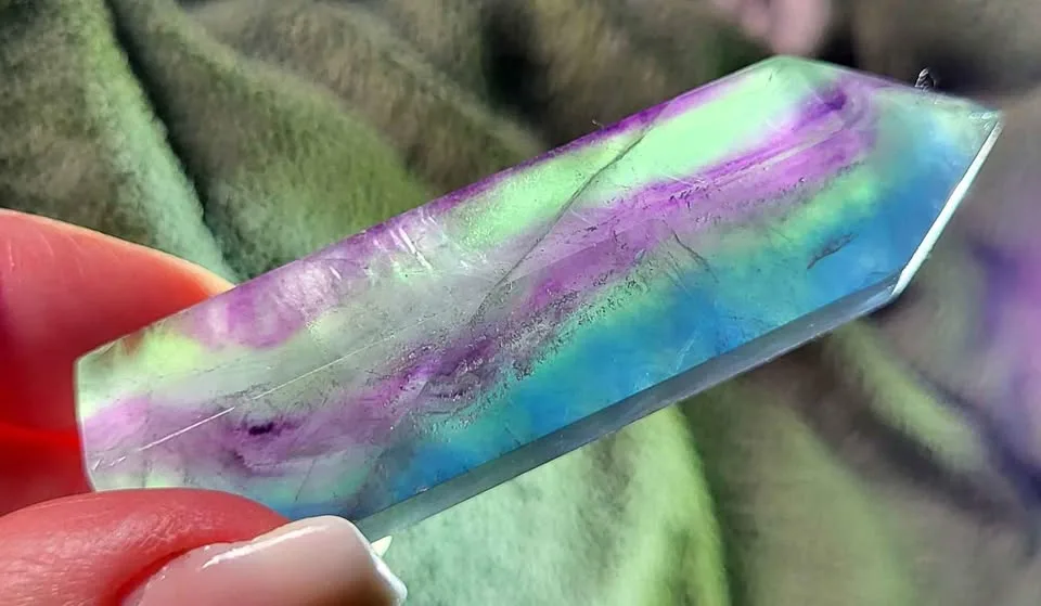 Crystals - Fluorite Towers - Many Colors image indicator(8)