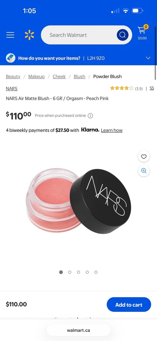 NARS Air Matte Blush image indicator(2)