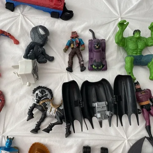Various Batman And Spider-Man Figures, Action Figures, Toys, Acc image indicator(6)