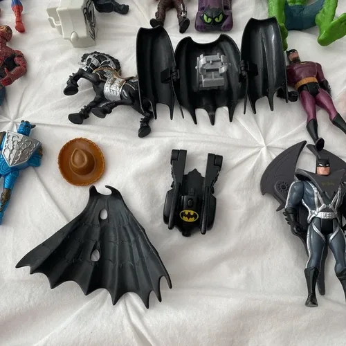 Various Batman And Spider-Man Figures, Action Figures, Toys, Acc image indicator(10)