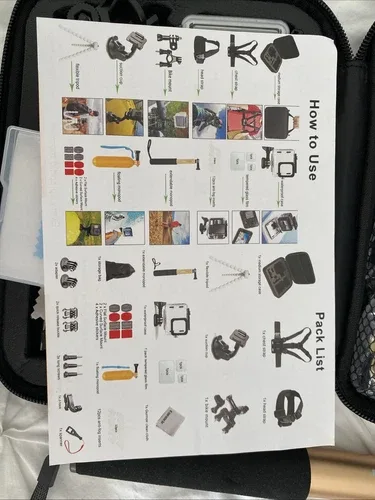 Gurmoir Accessory Kit For GoPro Hero 12/11/10/9 image indicator(2)