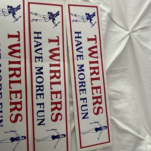 Vintage Baton Twirling Bumper Stickers image indicator(5)