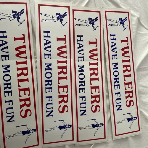 Vintage Baton Twirling Bumper Stickers image indicator(6)