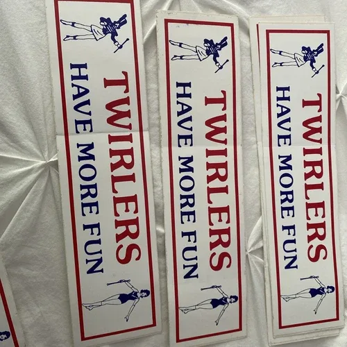 Vintage Baton Twirling Bumper Stickers image indicator(7)