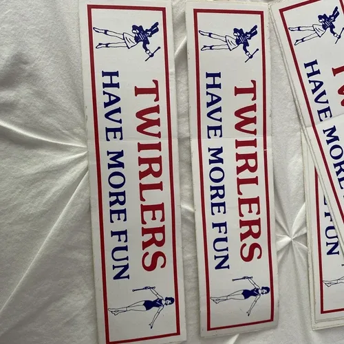 Vintage Baton Twirling Bumper Stickers image indicator(8)