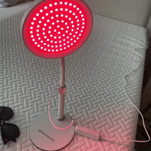Red light therapy tabletop device