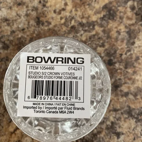 Studio Crystal Fine Crystal Votive Holder Pair image indicator(3)