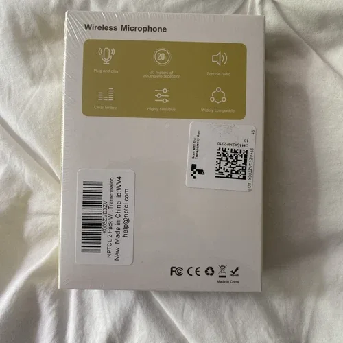 Wireless Microphone Content Creation Podcast Video image indicator(2)