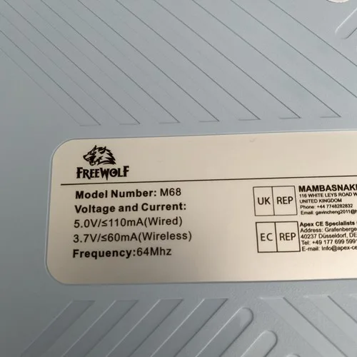 M68 3 Mode Wireless Keyboard image indicator(6)