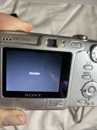 Sony Cyber shot DSC-W30 image indicator(6)