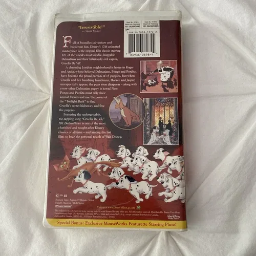 101 Dalmatians (VHS, 1961) image indicator(2)