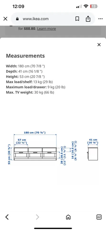 IKEA BRIMNES TV table image indicator(4)