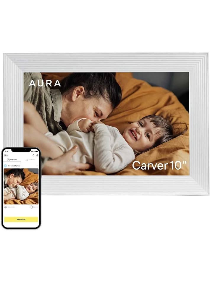 Aura Carver 10.1" WiFi Digital Picture Frame