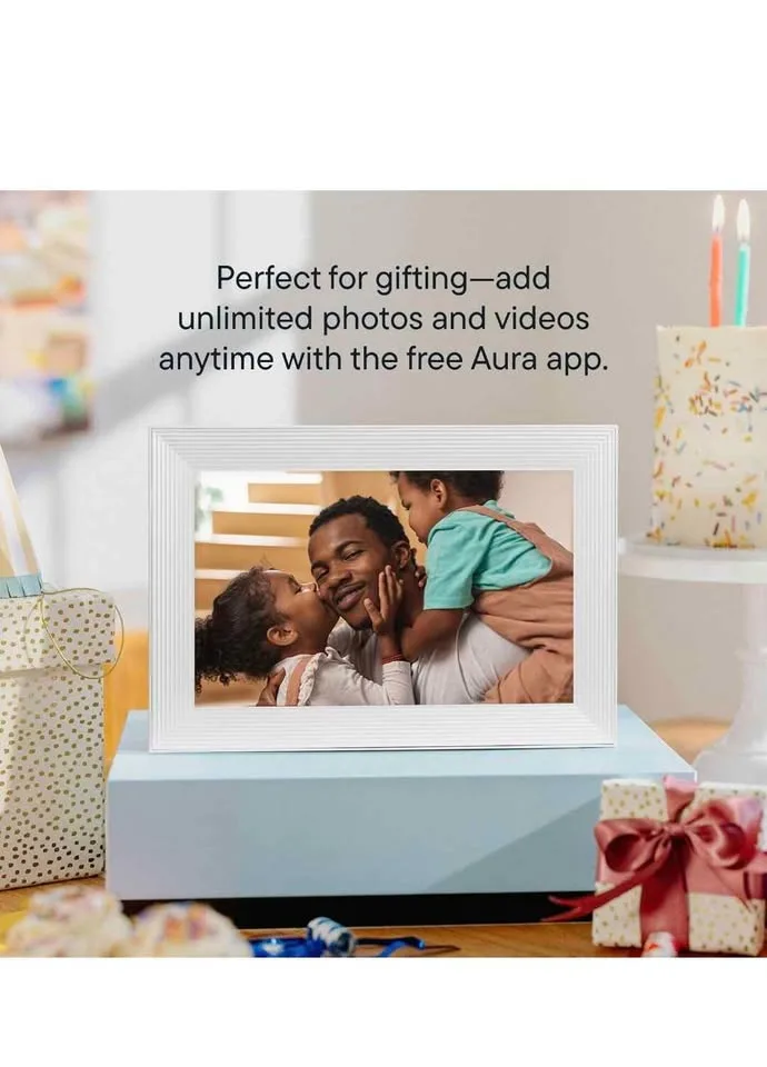 Aura Carver 10.1" WiFi Digital Picture Frame image indicator(5)