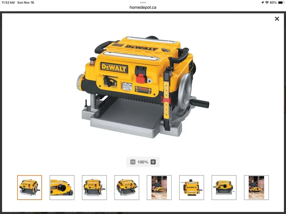 DEWALT 13-inch Thickness Planer image indicator(4)