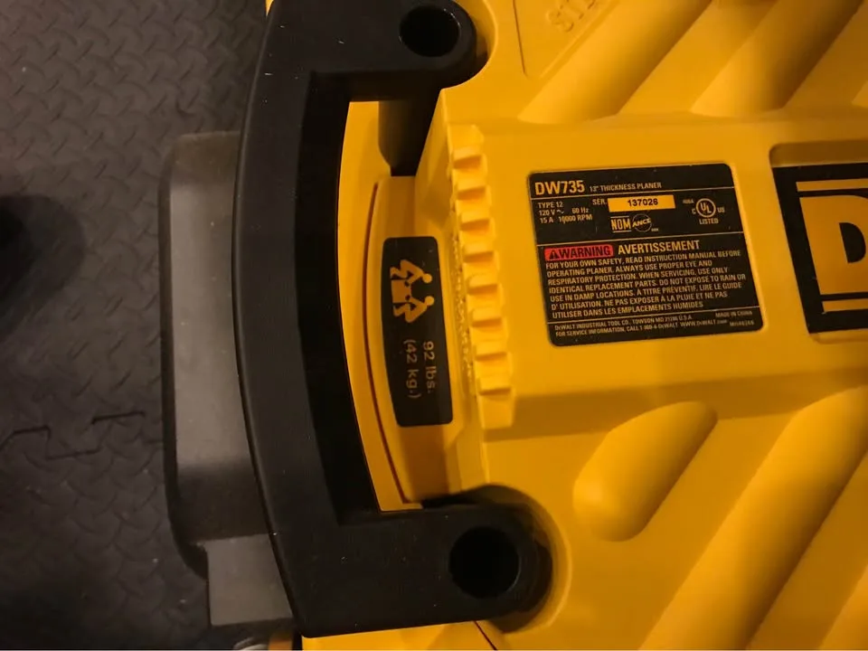 DEWALT 13-inch Thickness Planer image indicator(5)