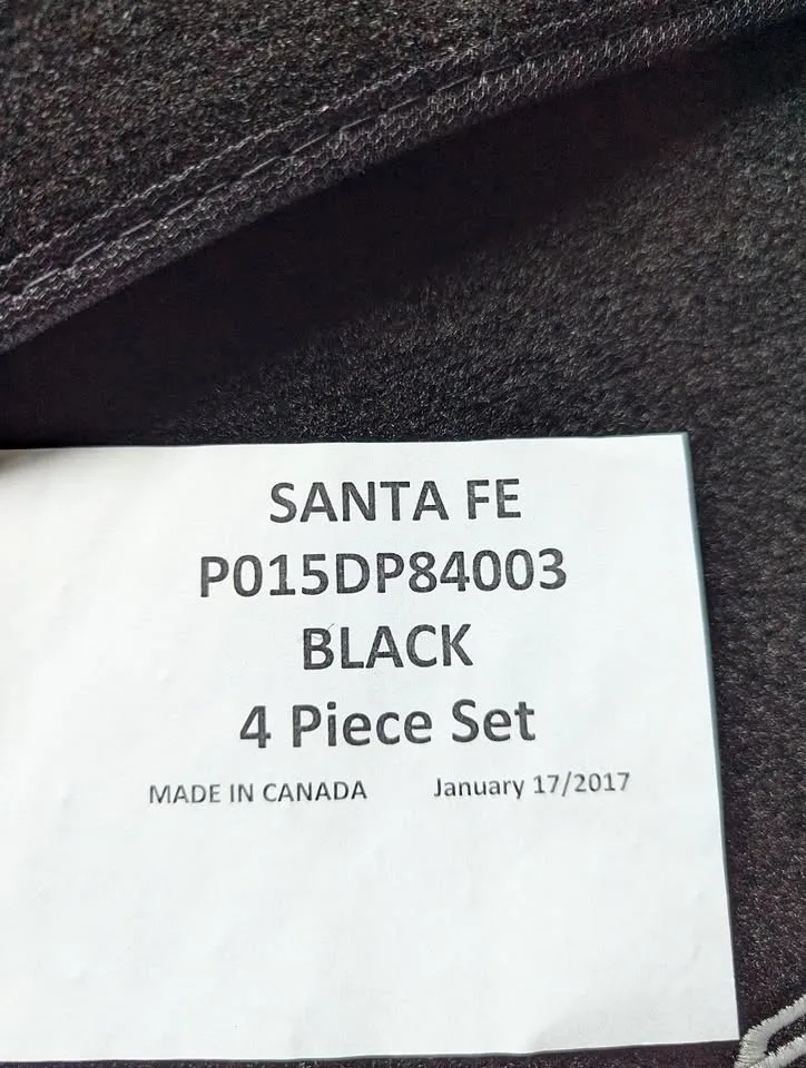 Hyundai Santa Fee Winter Mats * 4 image indicator(6)