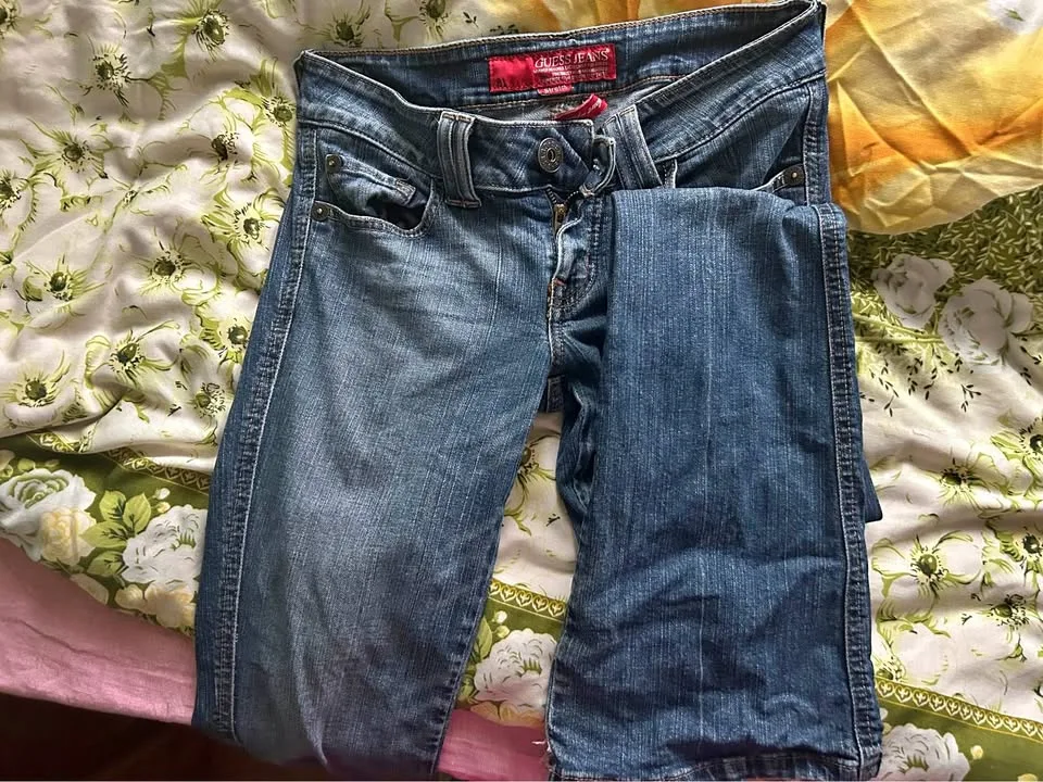 LOW RISE FLARED guess jeans