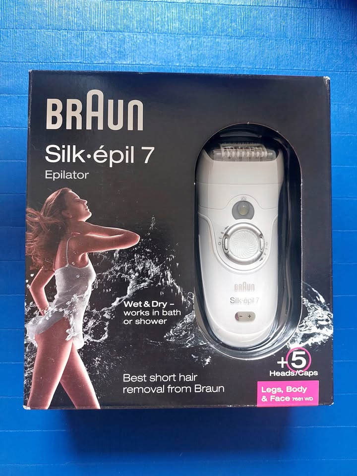 Braun Silk-épil 7 Epilator and Wet/Dry Shaver