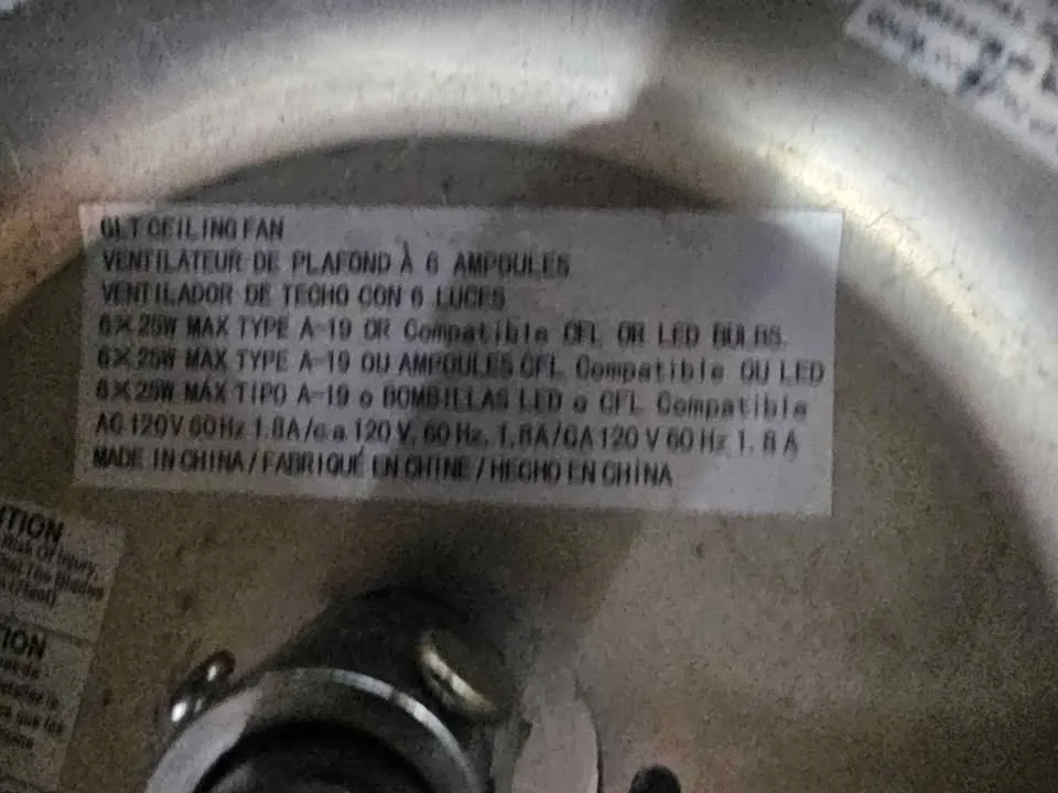 Fan light combo fixture image indicator(6)